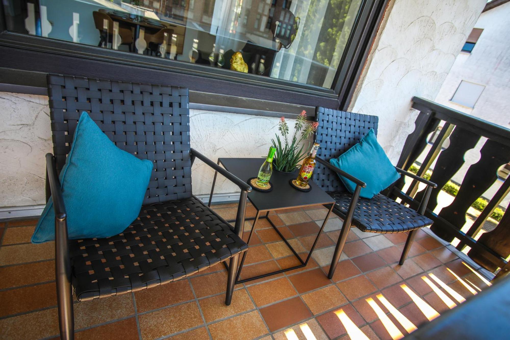 Zentral - Gemuetlich - Kueche - Balkon - Garage Apartman Bad Lippspringe Kültér fotó